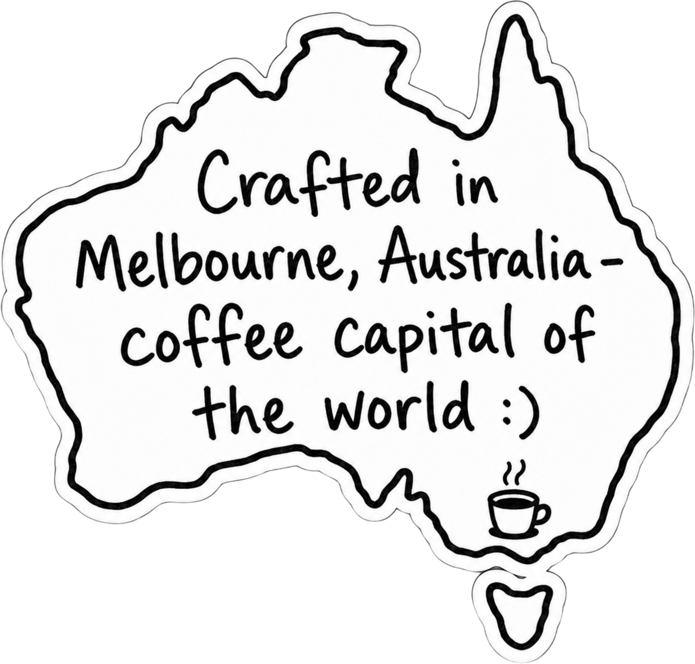 Crafted in Melbourne, Australia