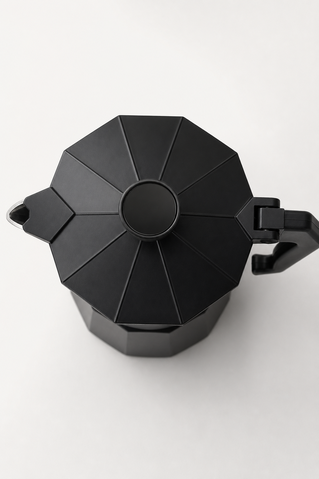 Personalised black 3-cup moka pot preview